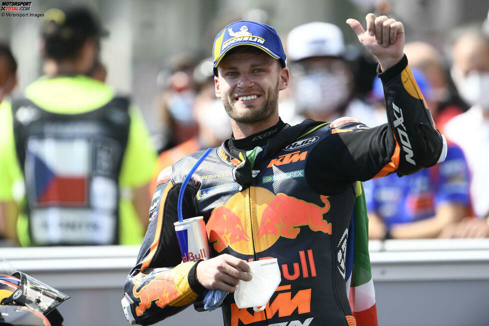 Brad Binder ist derjenige Fahrer, der für KTM den ersten MotoGP-Sieg eingefahren hat. Mittlerweile ist er nicht mehr der einzige Siegfahrer in der seit Ende 2016 geschriebenen Historie des KTM-Werksteams in der Königsklasse: