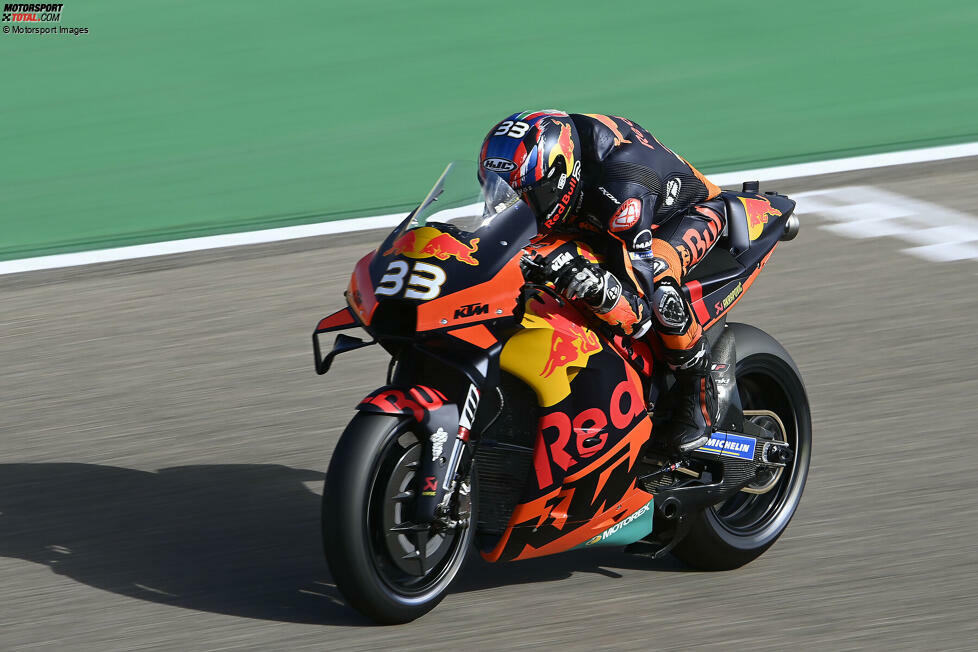 Brad Binder (seit 2020): 92 Grands Prix, 2 GP-Siege, 2 Sprint-Siege (Stand: Ende 2024)