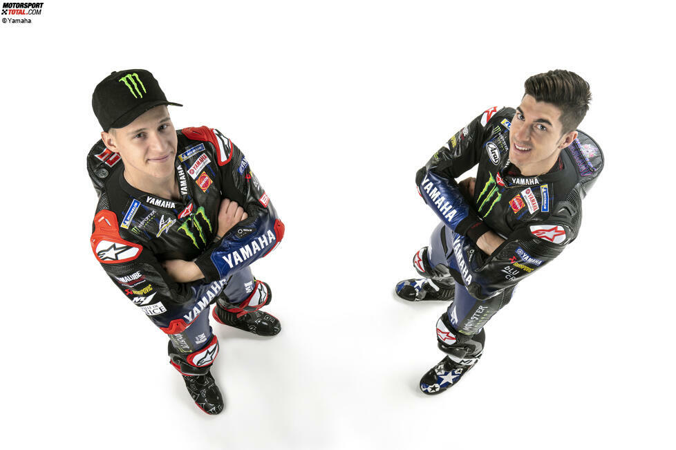 Moster Energy Yamaha Team: Fabio Quartararo #20, Maverick Vinales #12