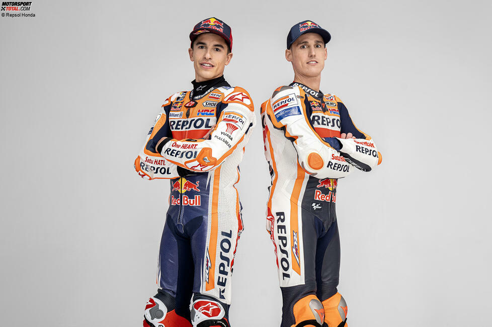 Repsol Honda Team: Marc Marquez #93, Pol Espargaro #44