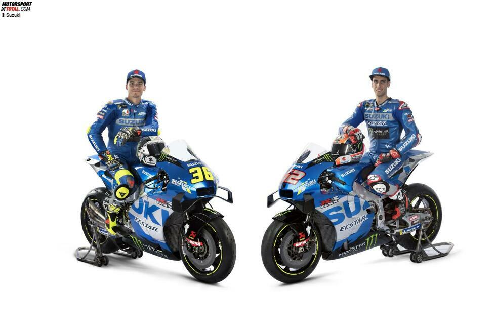 Team Suzuki Ecstar: Joan Mir #36, Alex Rins #42