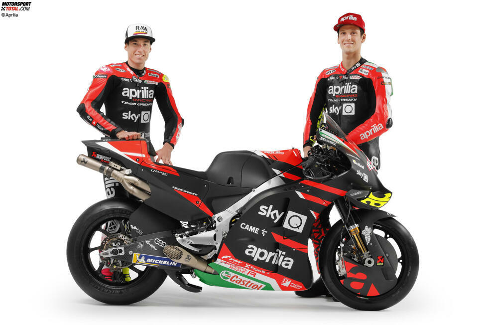 Aprilia Racing Team Gresini: Aleix Espargaro #41, Lorenzo Savadori #32