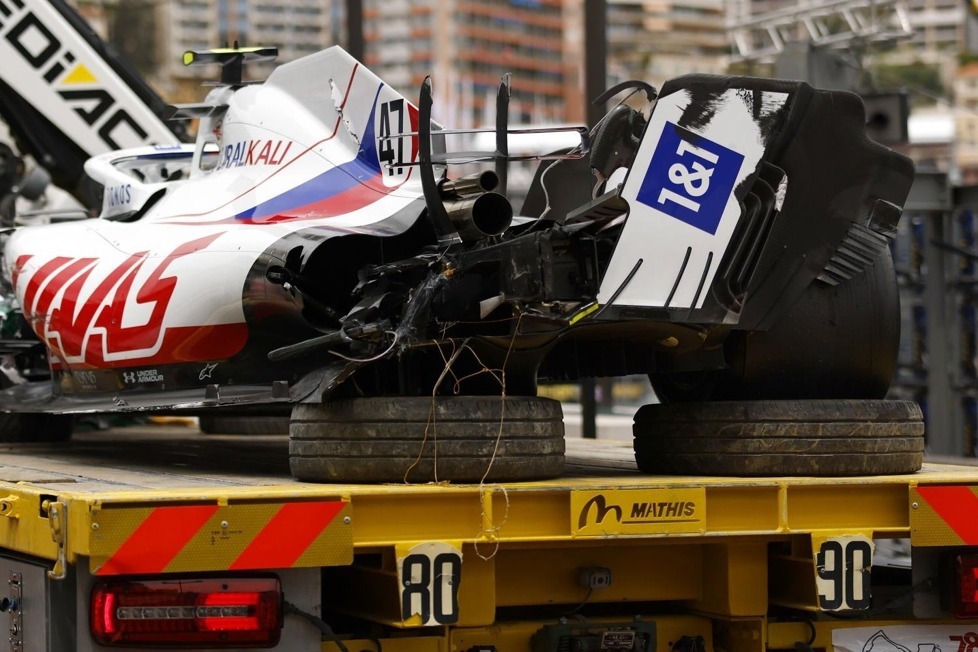 Ein Trainingscrash mit Folgen: Weil Mick Schumacher im Formel-1-Training verunfallte, verpasste der Monaco-Neuling die Qualifikation