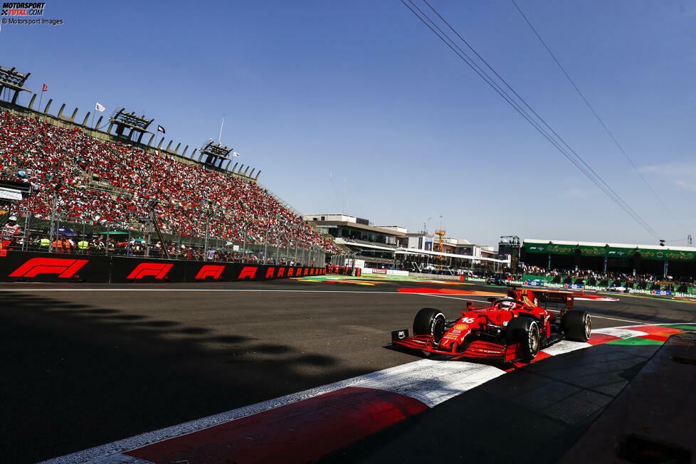 Charles Leclerc (3): P5 am Ende ist ein ordentliches Ergebnis. So richtig hat er uns am Wochenende aber trotzdem nicht überzeugt: Crash in FT1, im Qualifying langsamer als der Teamkollege und im Rennen zunächst nicht auf eine Teamorder reagiert. All diese Kleinigkeiten sorgen am Ende dafür, dass das für uns keine 2 mehr ist.