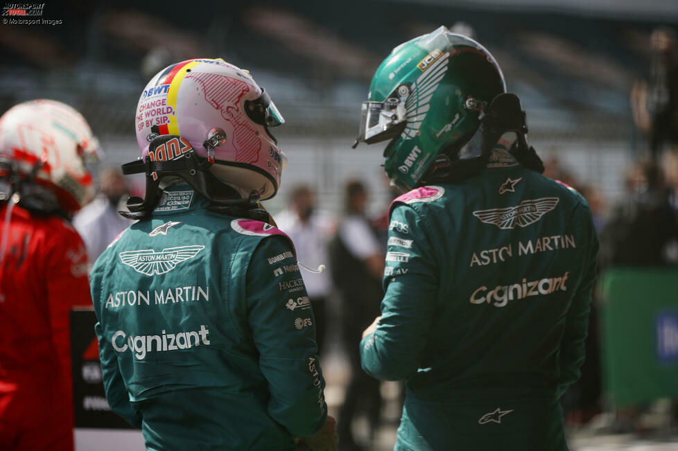 Lance Stroll (3): Auch hier zieht das Qualifying die Note runter. Davon abgesehen allerdings fehlerfrei und im Ziel unmittelbar hinter dem Teamkollegen. Vor einer 4 rettet den Kanadier, dass im Aston Martin an diesem Wochenende wohl sowieso keine Punkte drin waren. Das zeigte sich auch bei ...
