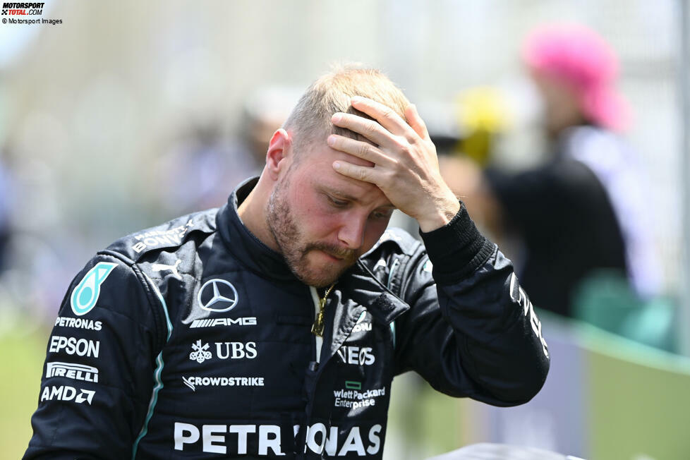 Valtteri Bottas (3): Ja, der Finne hat sich die Pole geholt. Aber dann, und das sagt er auch selbst, muss im Rennen natürlich viel mehr als P3 rausspringen. Hat sich erst von Hamilton und dann von Verstappen abkochen lassen. Der große Befreiungsschlag war das jedenfalls nicht.