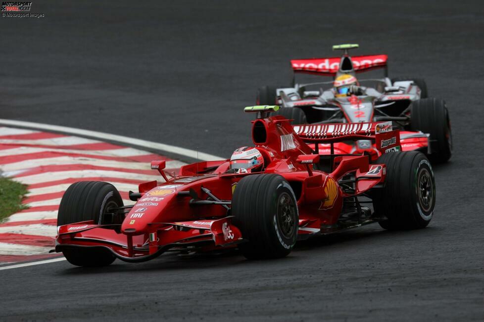 Wie war es, sich mit Räikkönen auf der Strecke zu duellieren? 