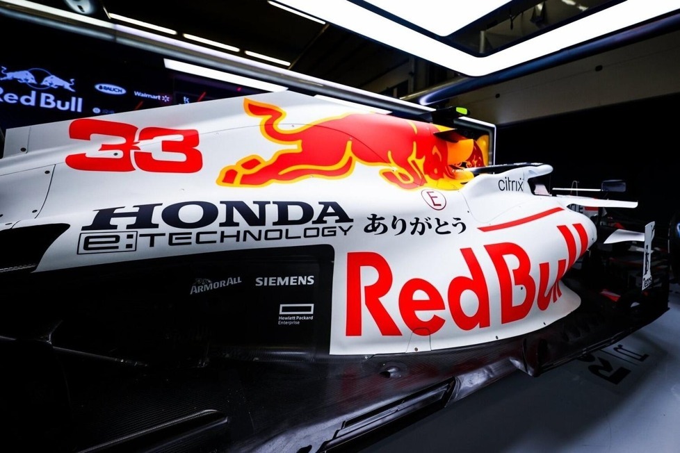 Honda verabschiedet sich am Ende des Jahres aus der Formel 1 - Red Bull würdigt den Motorenpartner im Rahmen des Türkei-GP mit einer Speziallackierung des RB16B