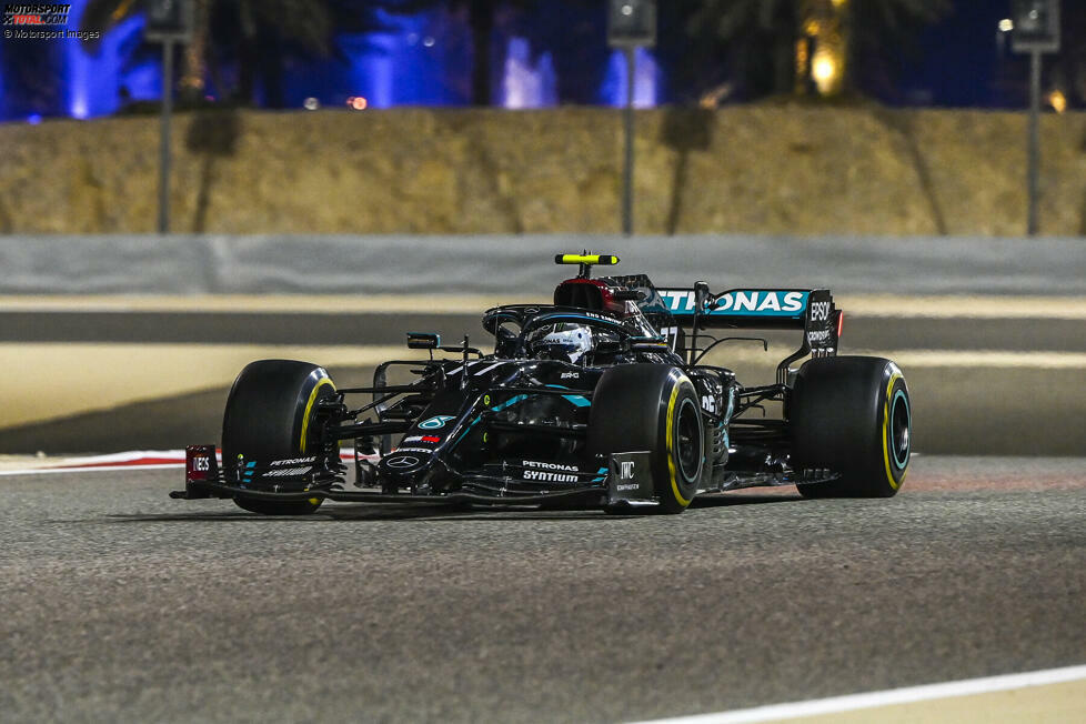 Schnellste Qualifyingrunde (Valtteri Bottas - 53.377 Sekunden): Das alternative Layout in Bahrain machte es möglich. Den alten Rekord von Niki Lauda (58,79 Sekunden), aufgestellt 1974 in Dijon, konnte Bottas um mehr als fünf Sekunden unterbieten. Im Rennen setzte George Russell (55.404) eine neue Bestmarke.