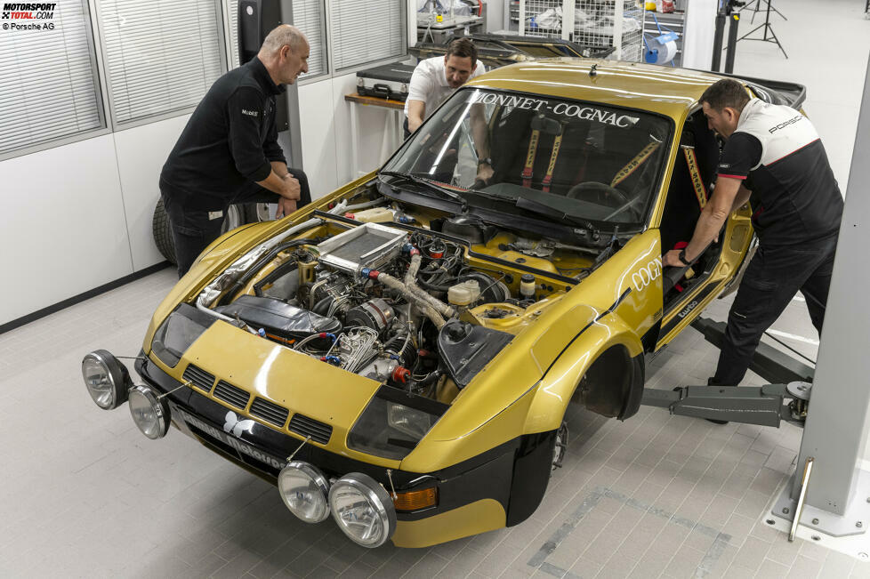 Einblick in die Wiederinbetriebnahme des Porsche 924 Carrera GTS Rallye