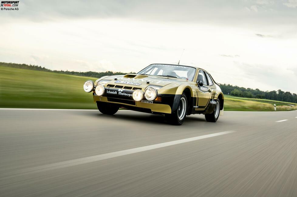 Der Porsche 924 Carrera GTS Rallye unterwegs auf den Straßen rund um Stuttgart