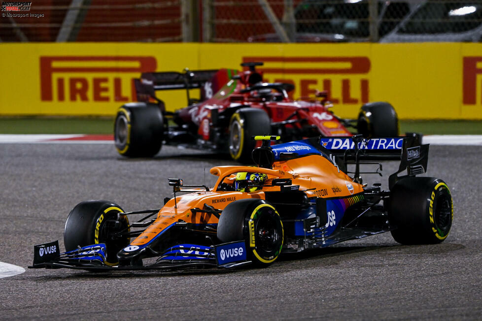 Lando Norris (2): Fehlerfreies Rennen und mit P4 das bestmögliche Ergebnis herausgeholt. Unter normalen Bedingungen ist der McLaren zu langsam, um mit Mercedes und Red Bull zu kämpfen. Einen Abzug gibt es allerdings für das verlorene Qualifyingduell gegen Ricciardo. Das kostet die Bestnote.