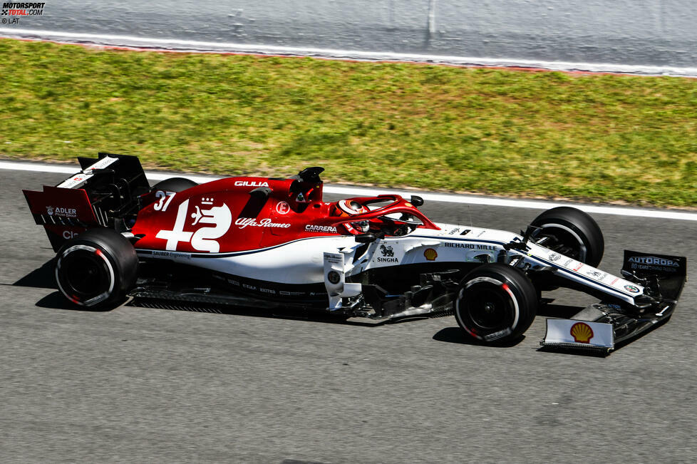 2019: Alfa-Romeo-Ferrari C38 / Fahrer: Kimi Räikkönen, Antonio Giovinazzi