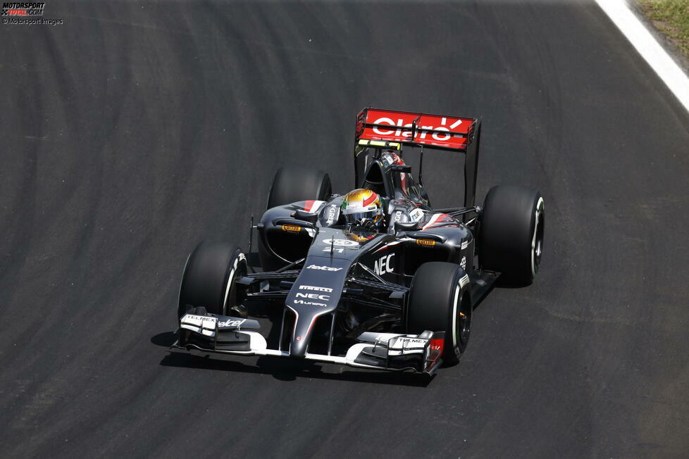 2014: Sauber-Ferrari C33 / Fahrer: Esteban Gutierrez, Adrian Sutil