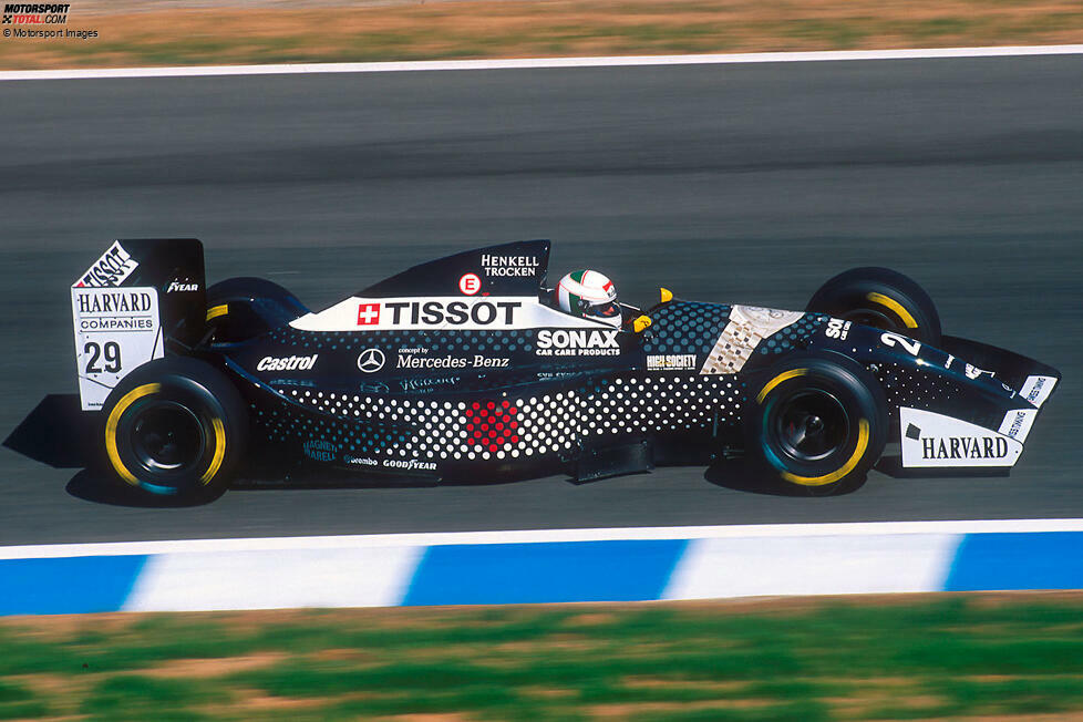 1994: Sauber-Mercedes C13 / Fahrer: Andrea de Cesaris, Heinz-Harald Frentzen, JJ Lehto, Karl Wendlinger