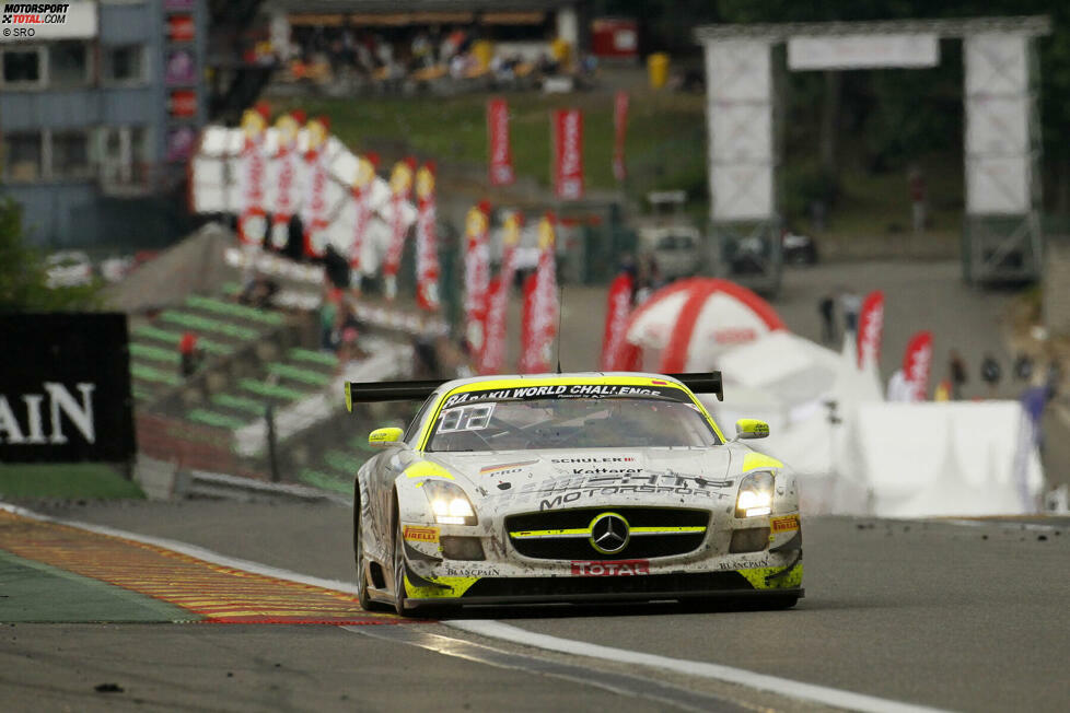 2013: Maximilian Buhk/Maximilian Götz/Bernd Schneider, HTP-Mercedes #84, 564 Runden