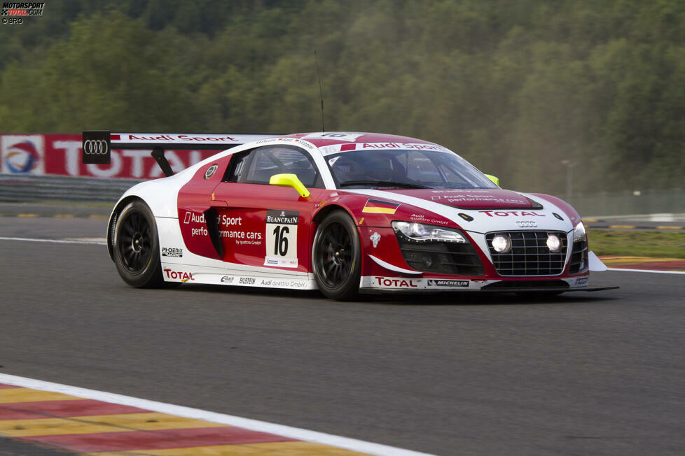 2012: Frank Stippler/Rene Rast/Andrea Piccini, Phoenix-Audi #16, 509 Runden