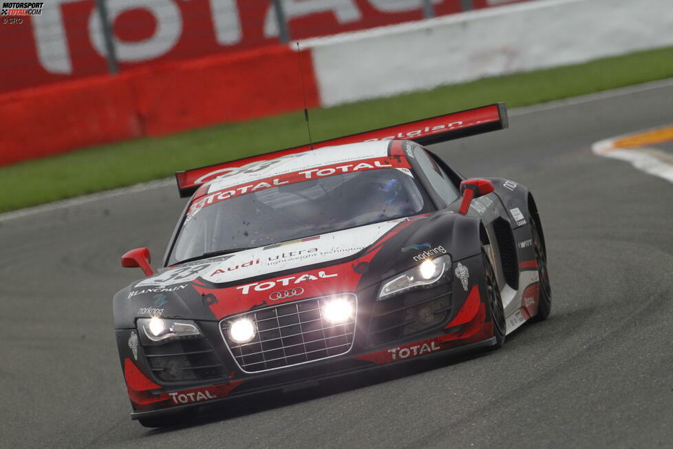 2011: Greg Franchi/Timo Scheider/Mattias Ekström, WRT-Audi #33, 545 Runden