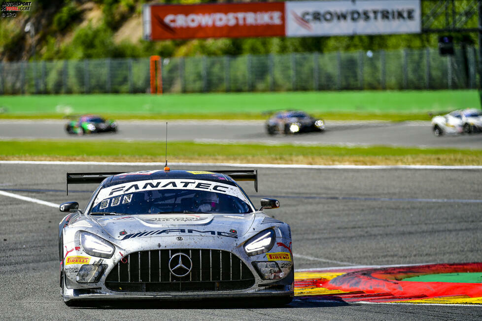 2022: Raffaele Marciello/Dani Juncadella/Jules Gounon, Akkodis-ASP-Mercedes #88, 536 Runden