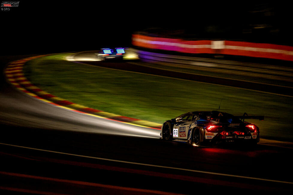 2025: Mirko Bortolotti, Luca Engstler, Jordan Pepper, Grasser-Lamborghini #63, 549 Runden
