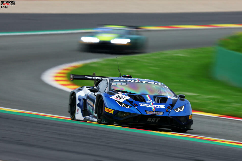 2024: Jordan Pepper/Franck Perera/Marco Mapelli (Grasser Racing Team, Lamborghini Huracan GT3 Evo2) - 2:13.178 (Perera)