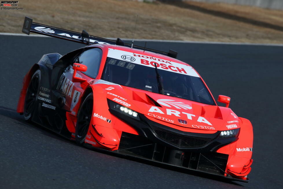 #8 - Autobacs Racing Team Aguri (ARTA) - Tomoki Nojiri/Nirei Fukuzumi - Honda NSX-GT GT500 - Bridgestone