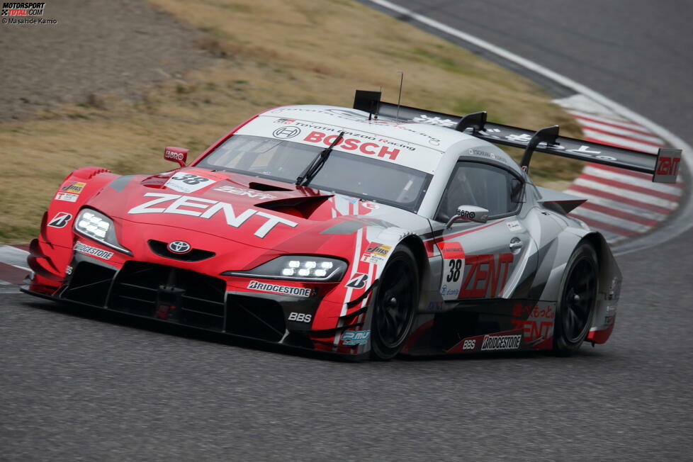 #38 - TGR Team Zent Cerumo - Hiroaki Ishiura/Yuji Tachikawa - Toyota GR Supra GT500 - Bridgestone