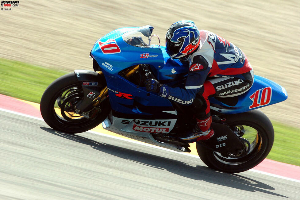 Kenny Roberts jun. (2002-2005): 54 Rennen, 2 Podestplätze (nur MotoGP-Ära gezählt)