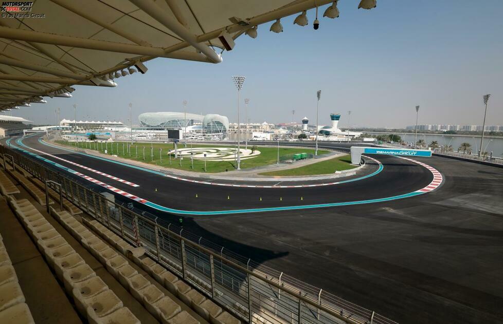 Um das Überholen zu erleichtern, ist der Yas Marina Circuit in Abu Dhabi umfangreich umgebaut worden. Die wichtigsten Änderungen zum Durchklicken!