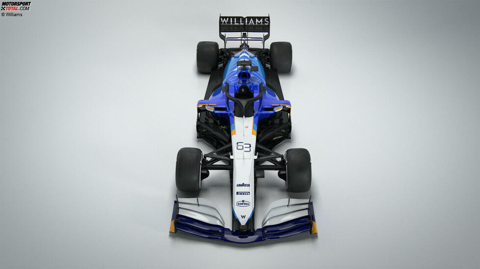 So sieht er aus, der neue Williams FW43B: Das britische Traditionsteam - seit 2020 in neuen Händen - hat das Formel-1-Auto für George Russell und Nicholas Latifi vorgestellt!