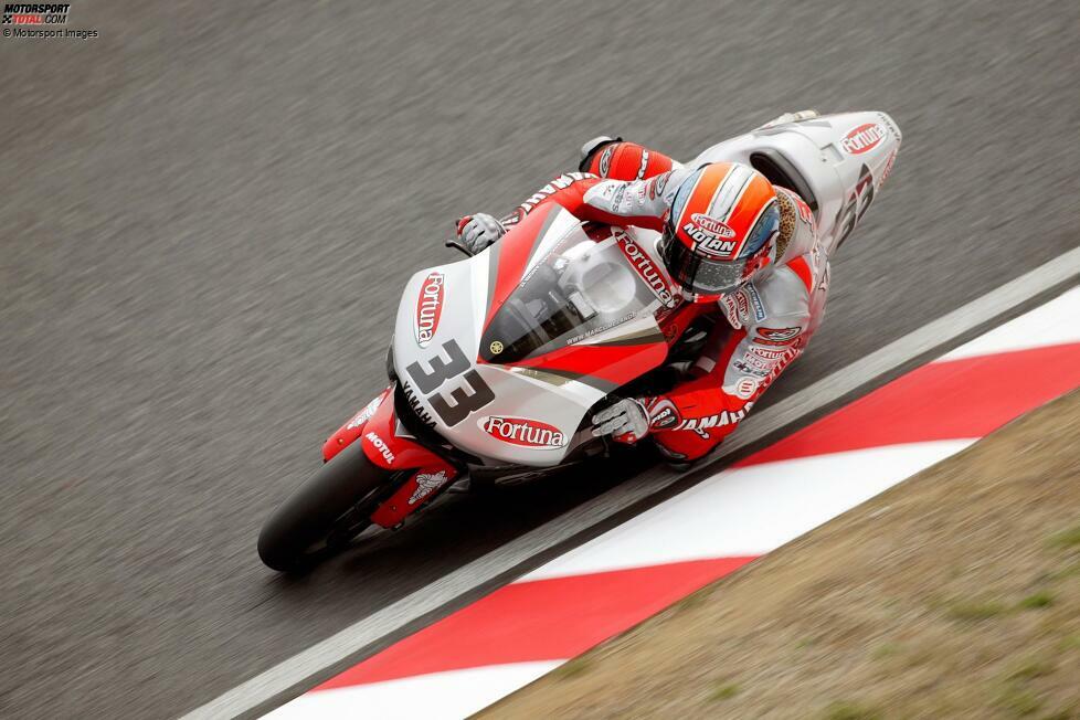 Marco Melandri (2003): 13 Rennen, bestes Ergebnis P5