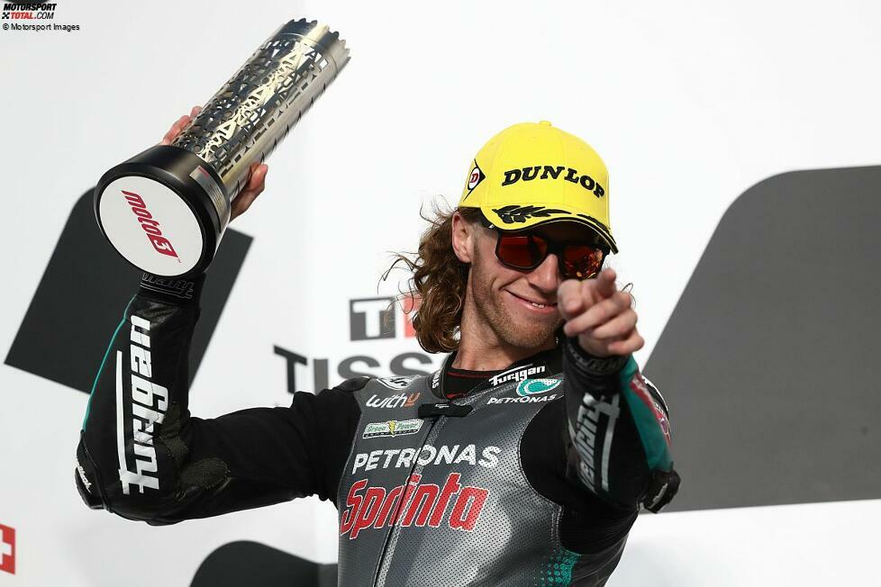 Im Winter 2020/21 wechselt Darryn Binder zu Petronas. Seine ersten zwei Rennen im für ihn neuen Team (beide in Katar) beendet er jeweisl auf dem Podium. Dann aber fallen der Südafrikaner und das Team im Vergleich zur Konkurrenz ab.