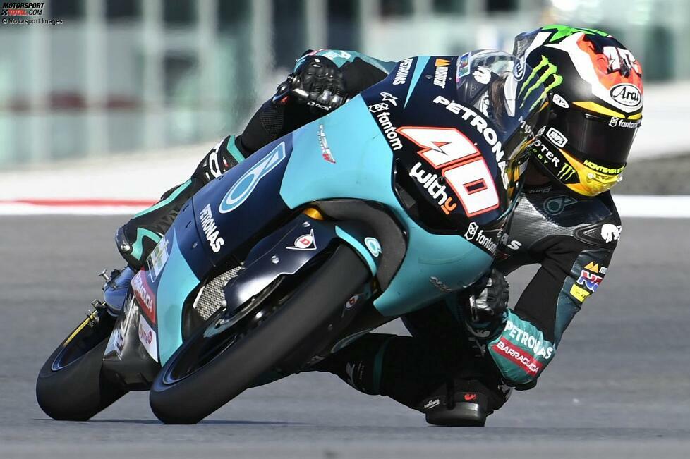 Zu Ende geht Darryn Binders letzte Moto3-Saison unrühmlich. Als im November in Portimao gefahren wird, hat er zwar für 2022 bereits einen MotoGP-Vertrag in der Tasche. Im Rennen aber räumt er Titelkandidat Dennis Foggia ab. Moto3-Weltmeister 2021 wird Pedro Acosta.