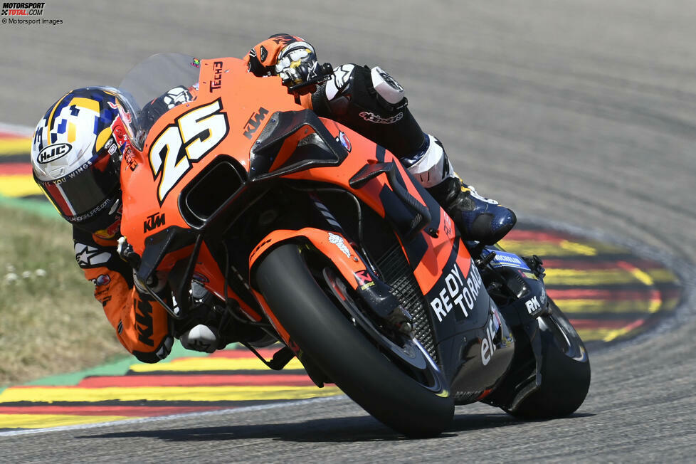 Raul Fernandez' beste Ergebnisse in seiner ersten MotoGP-Saison sind die zwölften Plätze auf dem Sachsenring und in Valencia.