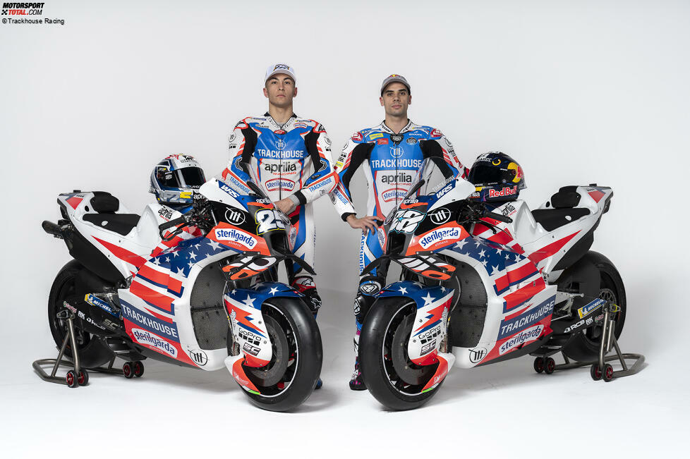 Ab 2024 wird das zweite Aprilia-Team im MotoGP-Feld von Trackhouse Racing aus den USA gestellt. Fernandez und auch Oliveira bleiben, weil sie Verträge direkt mit Aprilia haben. Somit gehen 2024 beide für das Team von Justin Marks aus den USA an den Start.