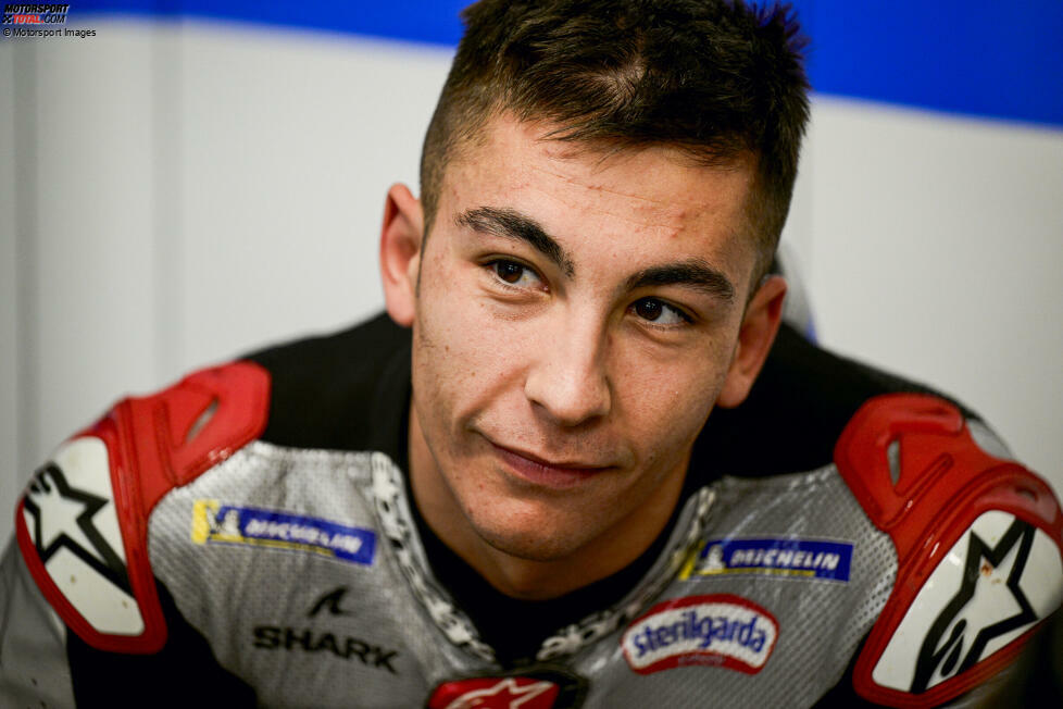 Die MotoGP-Bilanz von Raul Fernandez (Stand: Ende 2024): 57 Grands Prix, 11 Top-10-Ergebnisse. Moto2-Vizeweltmeister 2021.