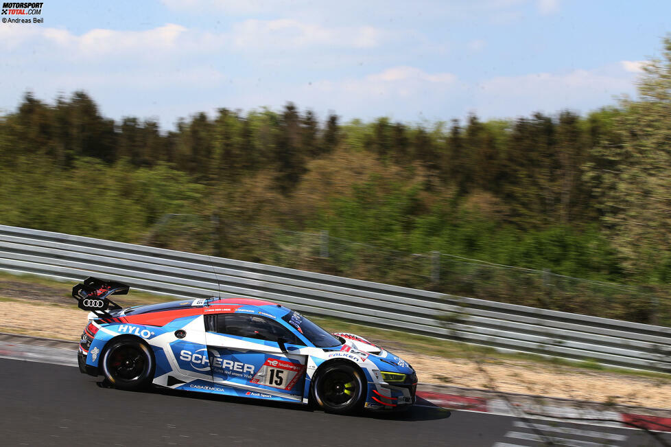 Phoenix-Audi #15 (K. van der Linde/D. Vanthoor/Vervisch/Frijns) - Das Hammerauto vom fünfmaligen Siegerteam. Hier zählt nur der Sieg. 5 Sterne