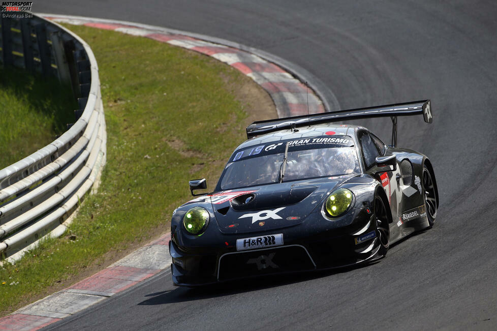 Toksport-WRT-Porsche #27 (Andlauer/Campbell/Jaminet) - Top besetzt, aber bislang erst zwei Rennen auf der Nordschleife mit dem Porsche. 3 Sterne