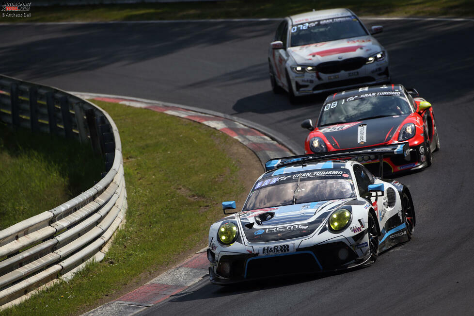 KCMG-Porsche #18 (Olsen/Tandy/Bamber) - Bislang fehlte KCMG Porsche-intern immer ein wenig. Gerade bei Regen aber durchaus ein Überraschungskandidat. 3 Sterne