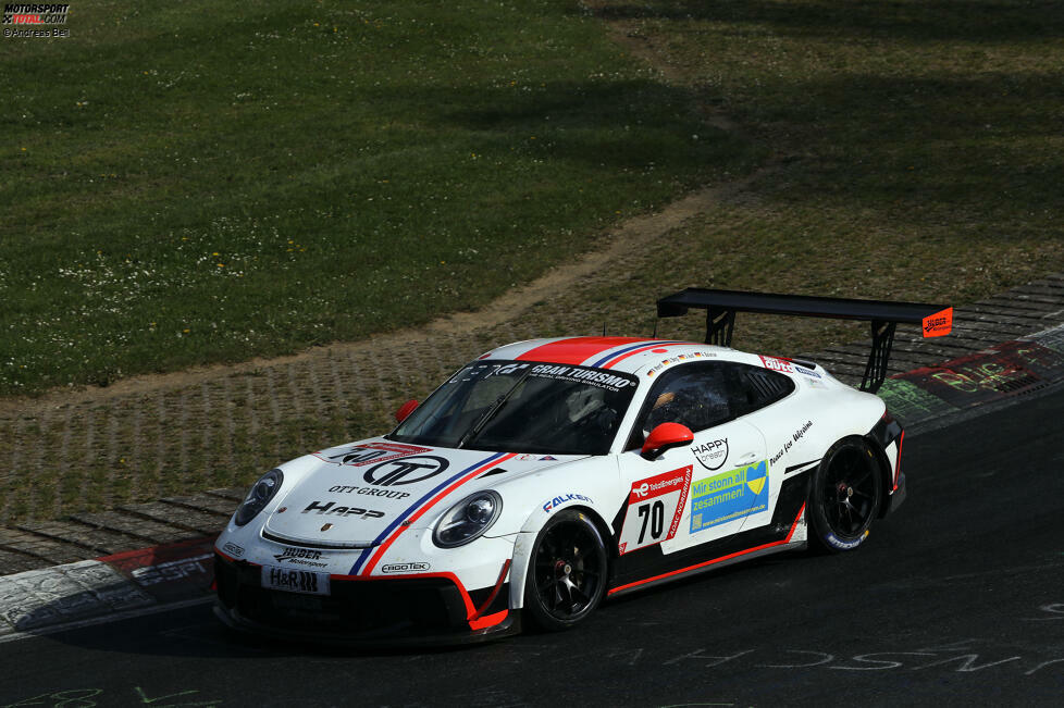 Huber-Porsche #25 (Thyssen/Rader/N. Menzel/Kern) - Nico Menzel einige Dinge im Qualifying zuzutrauen, im Rennen wird man als Pro-Am-Mannschaft natürlich nicht um den Gesamtsieg fahren. 1 Stern
