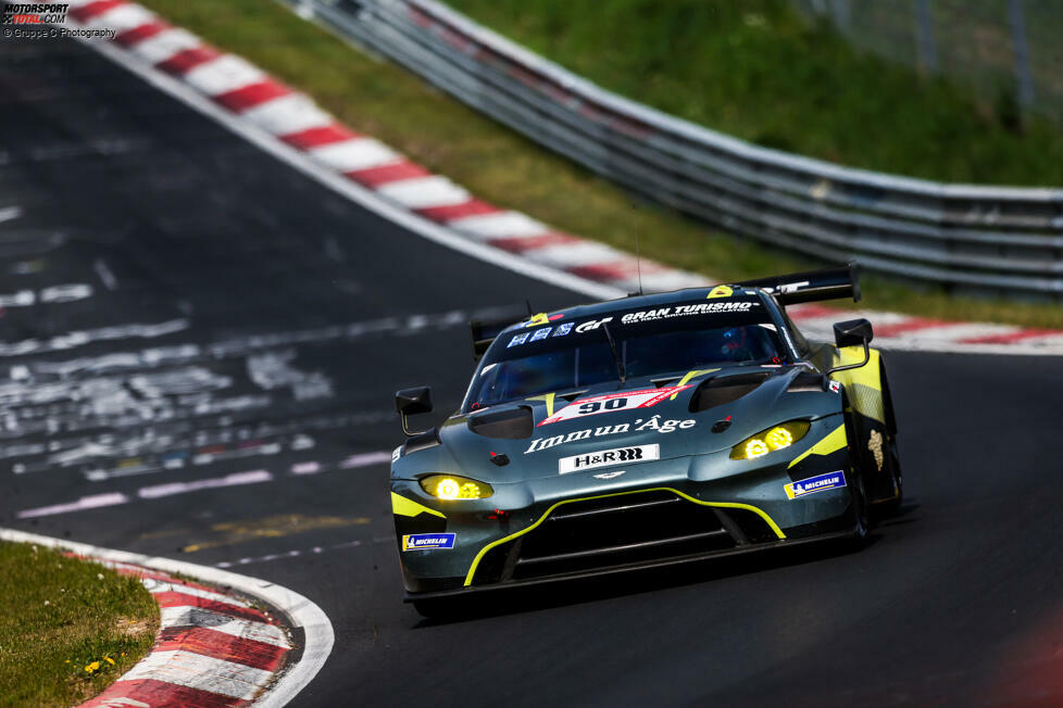 TF-Sport-Aston-Martin #90 (Sörensen/Thiim/Pittard/Martin) - An den Fahrern wird es hier nicht scheitern, allerdings ist TF Sport Nordschleifen-Novize. 3 Sterne