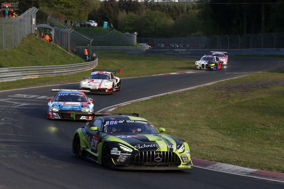 #34: Kenneth Heyer/Johannes Stengel/Yannik Mettler/Marek Böckmann - Mercedes-AMG GT3 - Schnitzelalm