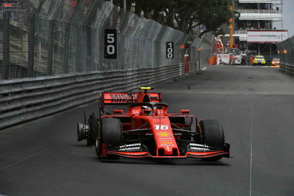 ... sieht sich nach dem Qualifying-Debakel gezwungen, im Rennen mehr Risiken einzugehen, da das Überholen in Monaco als nahezu unmöglich gilt. Nach einigen starken Manövern und 4 gutgemachten Positionen, kommt es in Runde 9 zu einem Kontakt mit Nico Hülkenberg in der Rascasse: Ausfall beim Heimrennen.