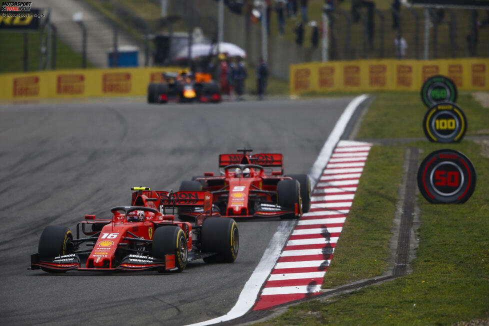 #23 China 2019: Nach einem nicht zufriedenstellenden Saisonstart gehen Sebastian Vettel und Charles Leclerc von den Plätzen 3 und 4 ins Rennen. Leclerc zieht direkt am Start vorbei, doch der Deutsche macht anfangs den schnelleren Eindruck. Es folgt in Runde 11 eine Teamorder pro Vettel, doch in der Folge ...