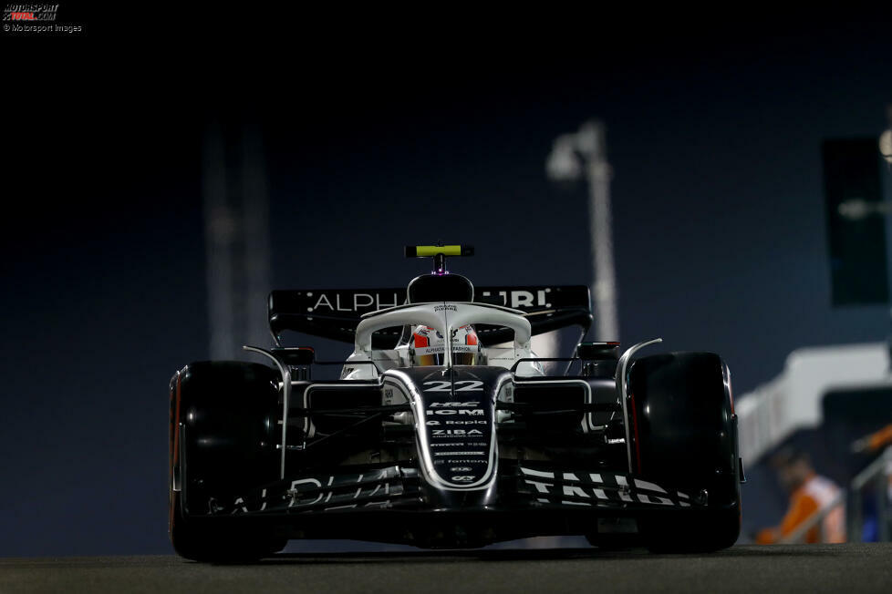 Yuki Tsunoda (3): Hatte ein deutlich besseres Wochenende als der Teamkollege. Zu Zählern reichte es aber auch bei ihm nicht, was vermutlich auch etwas am Auto lag. P12 im Qualifying und P11 im Rennen sind ordentliche Ergebnisse. Für eine 2 hätten wir uns aber Punkte gewünscht.