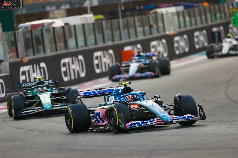 Esteban Ocon (2): In Qualifying und Rennen schneller als der Teamkollege, dazu mit P7 am Ende ein ordentliches Endergebnis eingefahren. Die WM beendet er damit auf P8, besser war er noch nie. Ein gutes Rennen und ein gutes Jahr. Aber ist 