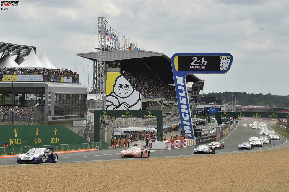 Die GTE Pro lockte zeitweise bis zu fünf Werksteams in die WEC, die sich spektakuläre Rennen lieferten. 17 siegfähige Boliden lieferten sich bei den 24h Le Mans 2018 das größte GTE-Pro-Rennen aller Zeiten.