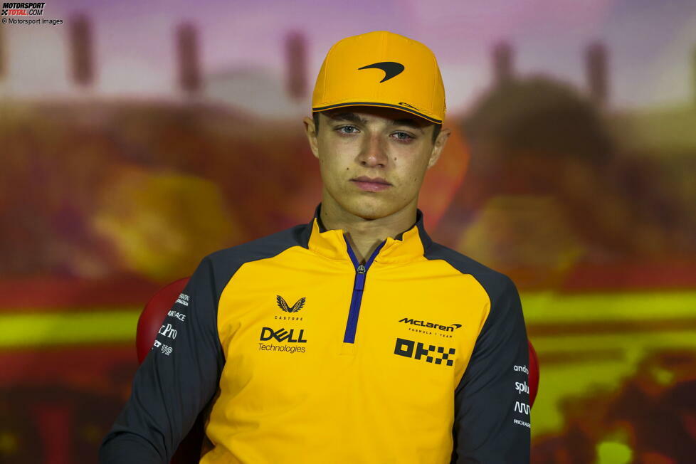 Lando Norris (2): Wer den Briten am Wochenende gesehen hat, der weiß, dass er überhaupt nicht fit war. Am Sonntag sagte er sämtliche Medientermine ab. Trotzdem quälte er sich ins Auto und holte auf P8 sogar wichtige Punkte für McLaren. Hut ab, für die rein körperliche Leistung gibt es dafür eine 1 mit Sternchen!