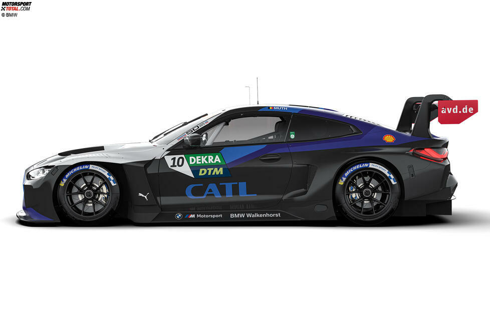 Esteban Muths BMW M4 GT3 des Walkenhorst-Teams