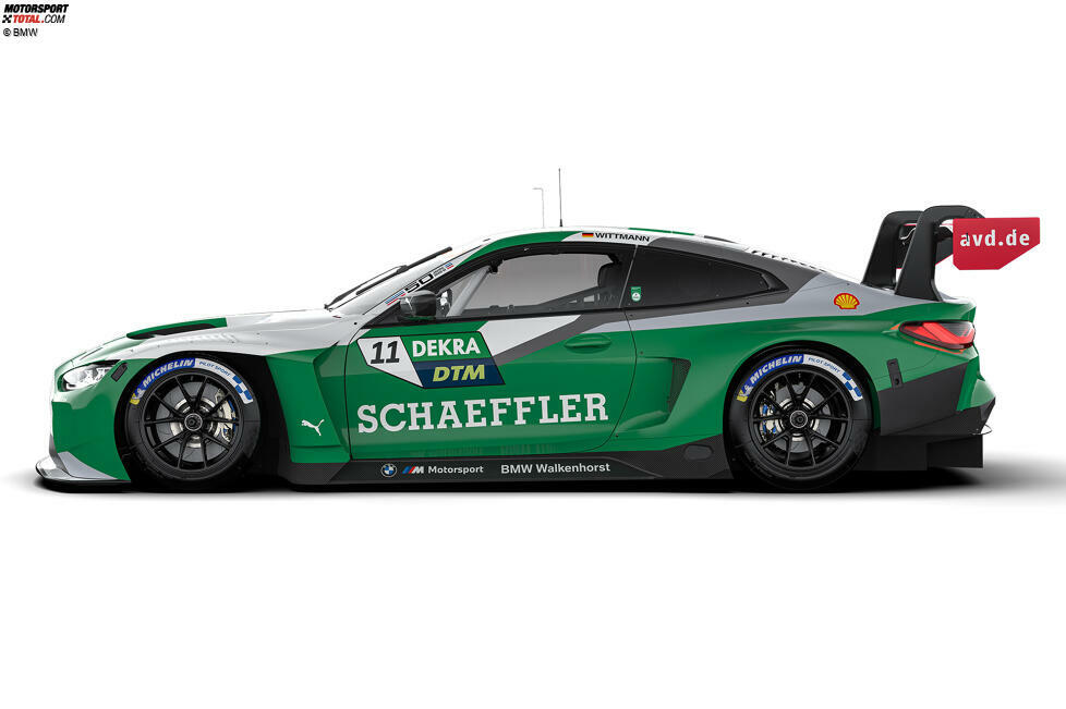 Marco Wittmanns BMW M4 GT3 des Walkenhorst-Teams